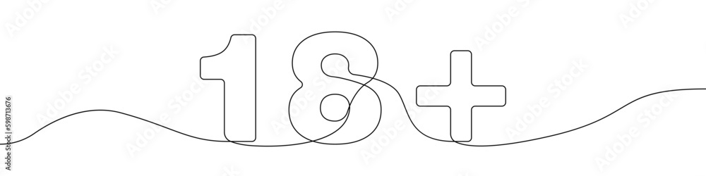 One continuous drawing 18+. One continuous line of coming-of-age ...