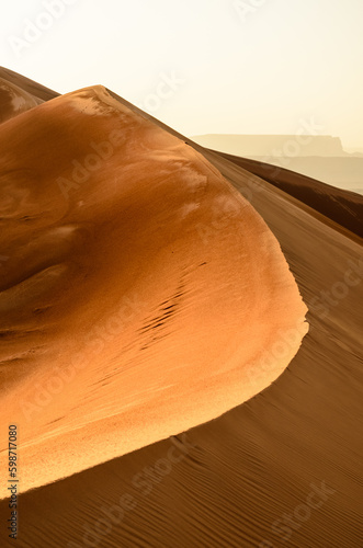 Print op canvas desert sand mountain Saudi Arabia