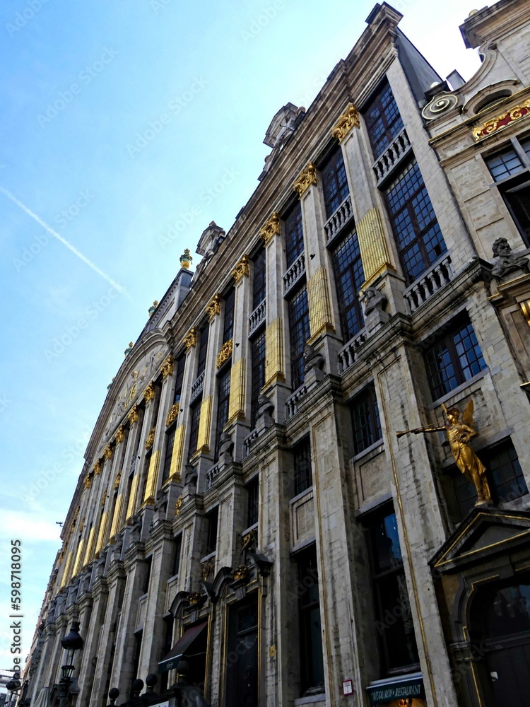Fototapeta premium Brussels, April 2023: Visit to the beautiful city of Brussels, capital of Belgium