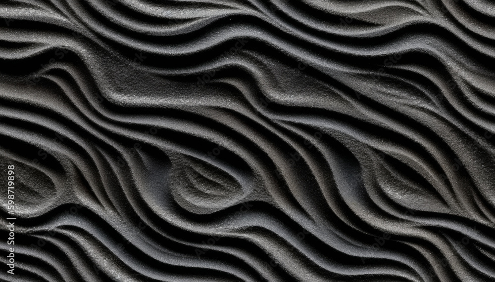 Seamless texture background of concrete, slate and stone in gray dark colors. Generative AI Seamless texture background of concrete, slate and stone in gray dark colors. Generative AI