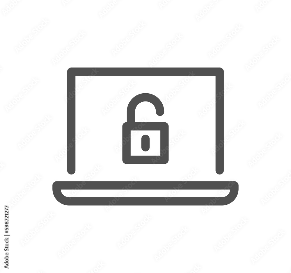 Security related icon outline and linear symbol.
Security related icon outline and linear symbol.