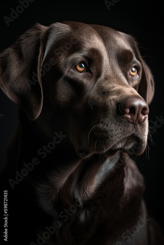 Labrador Retriever portrait © Enea