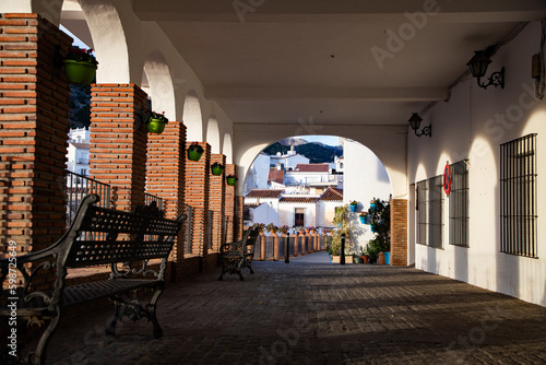 picturesque village of  Mijas. Costa del Sol, Andalusia, Spain