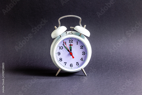 Wallpaper Mural alarm clock on black Torontodigital.ca