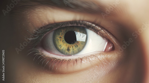Close-up of a person's eye