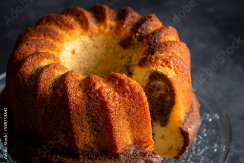 Delicious dried fruit cake ...