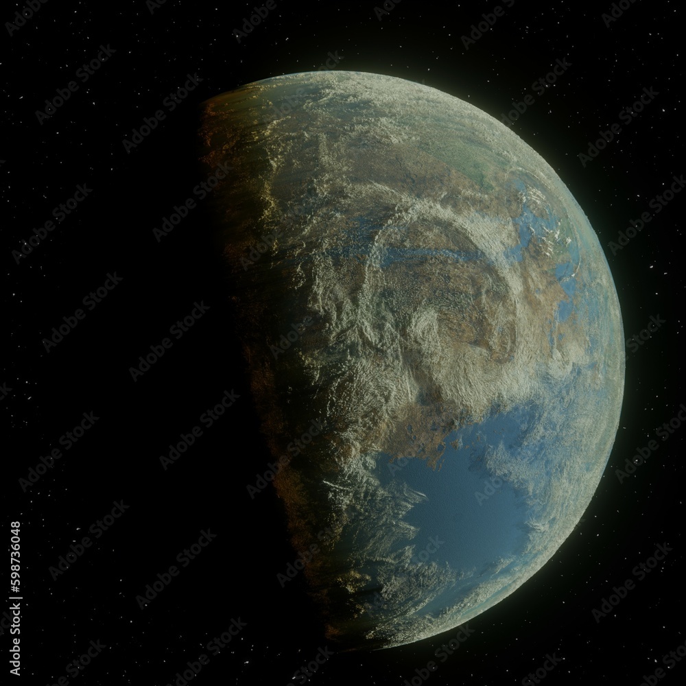 The dying of Mars in my reconstruction of Mars, in my imagination of ...