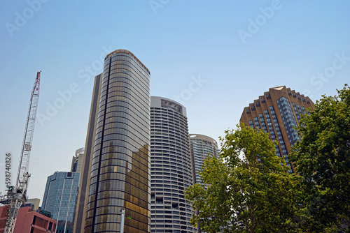 Skyscrapers in the centre of Sydney. © OlgaMaria