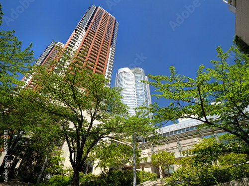 六本木ヒルズのタワーマンション街　東京都