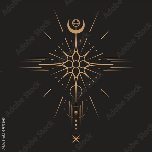 Celestial Magic Mystical and Esoteric Illustration