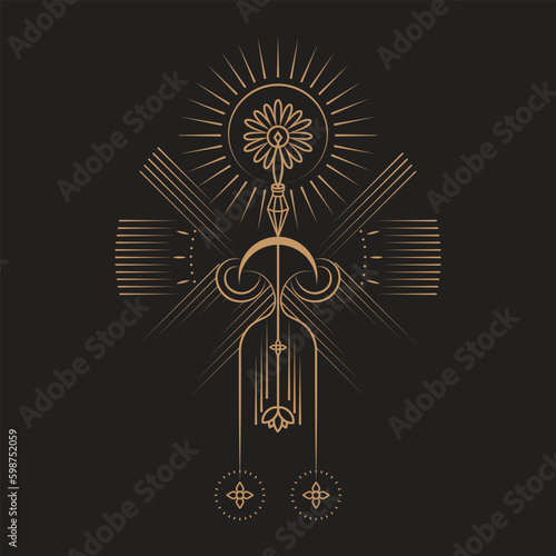 Celestial Magic Mystical and Esoteric Illustration