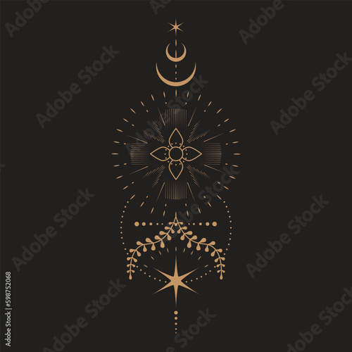 Celestial Magic Mystical and Esoteric Illustration