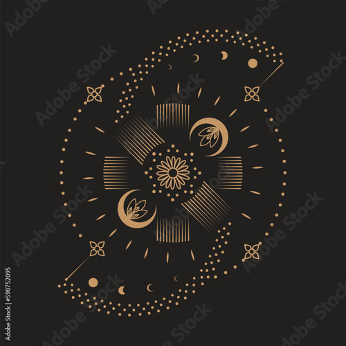 Celestial Magic Mystical and Esoteric Illustration