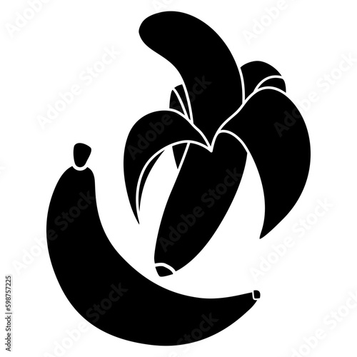 banana peeled