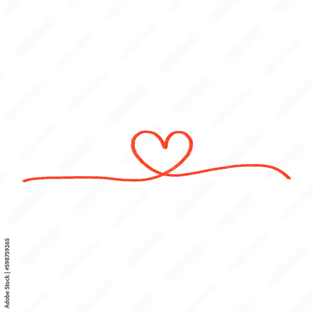 Heart line PNG