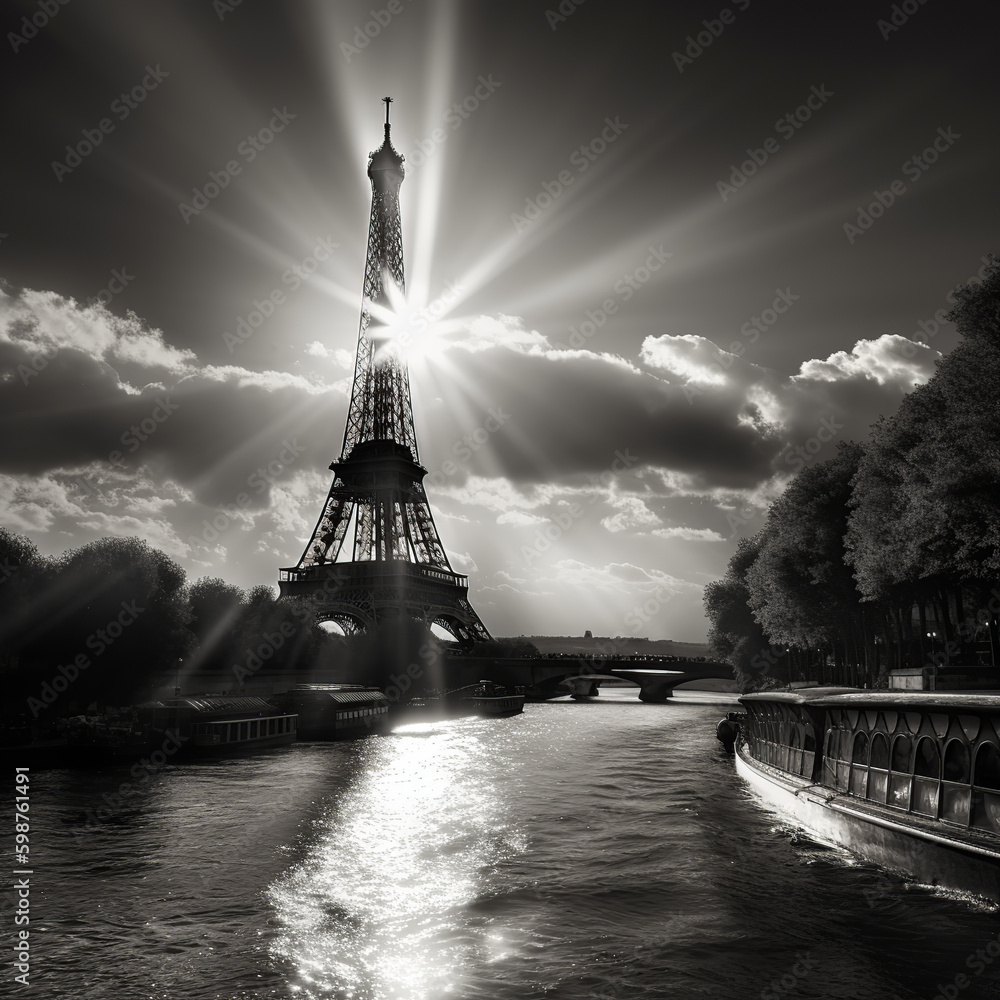 paris, eiffel, tower, fire, flame, burn, france, architecture, eiffel