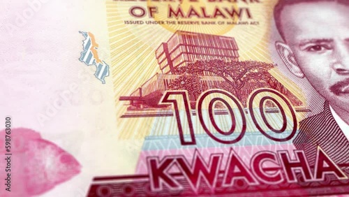 Wallpaper Mural Malawi Malawian Kwacha xxx Banknotes, yyy  Malawian Kwacha, Close-up and macro view of the Malawian Kwacha, Tracking and Dolly Shots xxx Malawian Kwacha banknote Observe and Reserve Side Torontodigital.ca