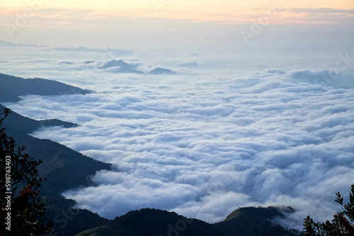 sea of clouds