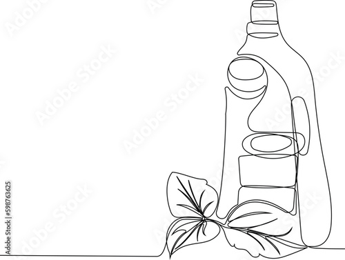 Home cleaning service landing page design concept, illustration of janitors with cleaning tools. Vector illustration Generative AI
