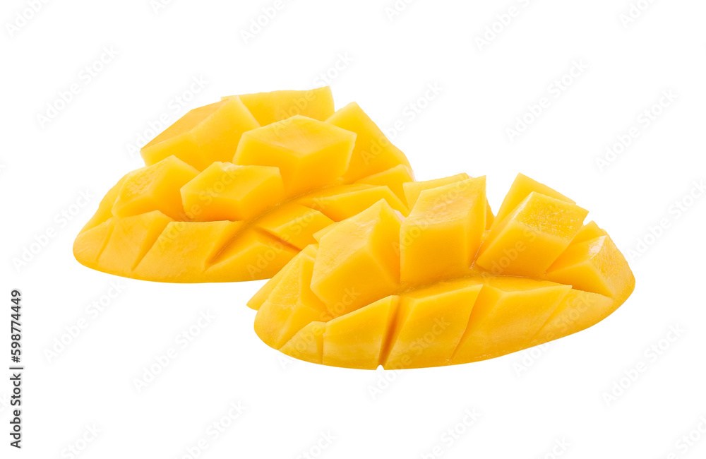 mango slice isolated transparent png mango slice isolated transparent png