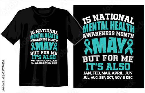Brain cancer awareness t-shirt, Mental Health Awareness t-shirt design, World Sclerosis Day T-shirt, leukemia awareness t-shirt 