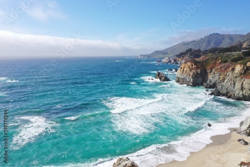 California Ocean Cliffs © C.Whisenhunt III