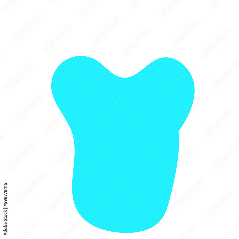 Light Blue Blob Abstract Shapes Vectors Light Blue Blob Abstract Shapes Vectors