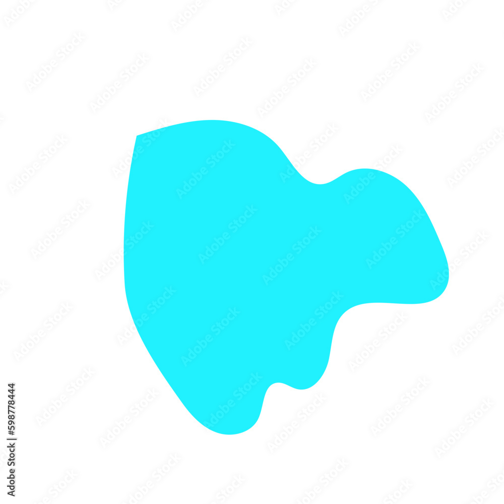 Light Blue Blob Abstract Shapes Vectors Light Blue Blob Abstract Shapes Vectors