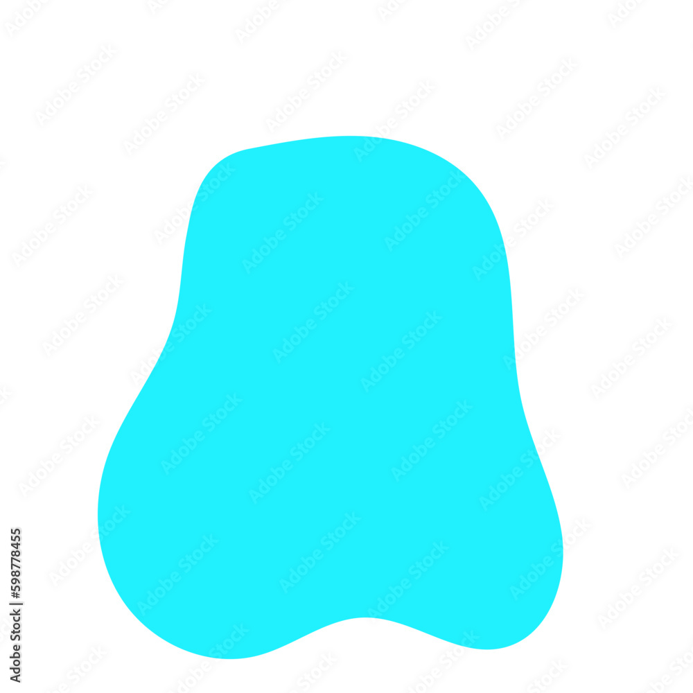Light Blue Blob Abstract Shapes Vectors Light Blue Blob Abstract Shapes Vectors