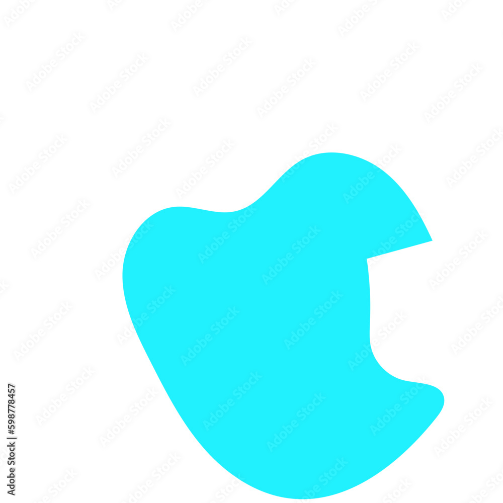 Light Blue Blob Abstract Shapes Vectors Light Blue Blob Abstract Shapes Vectors
