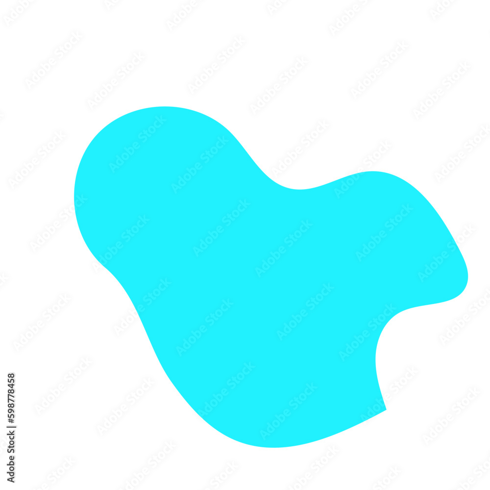 Light Blue Blob Abstract Shapes Vectors Light Blue Blob Abstract Shapes Vectors