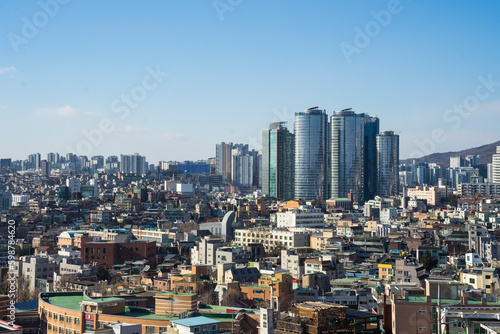 The Sky and Scenery of Seoul, Korea