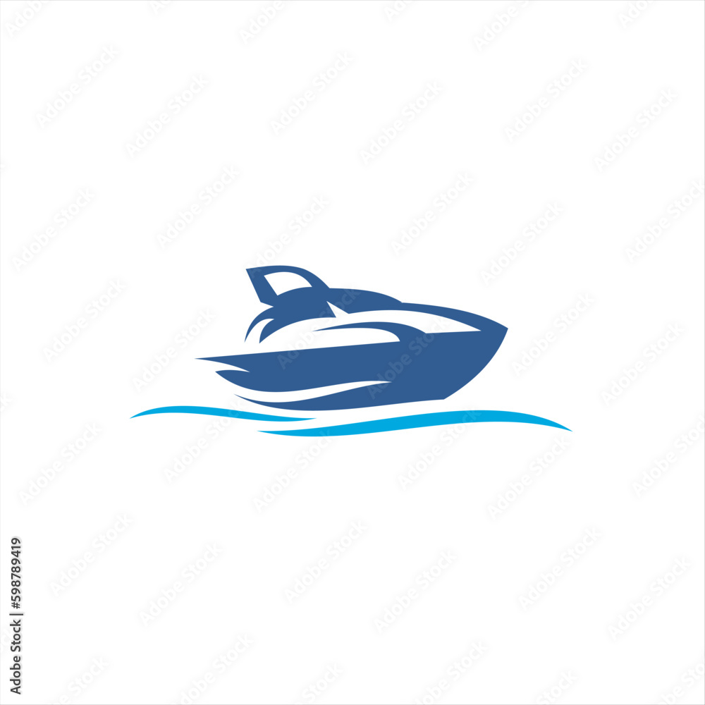 Boat logo with boat and mountain combination, suitable for various company brands with maximum effect. Boat logo with boat and mountain combination, suitable for various company brands with maximum effect.