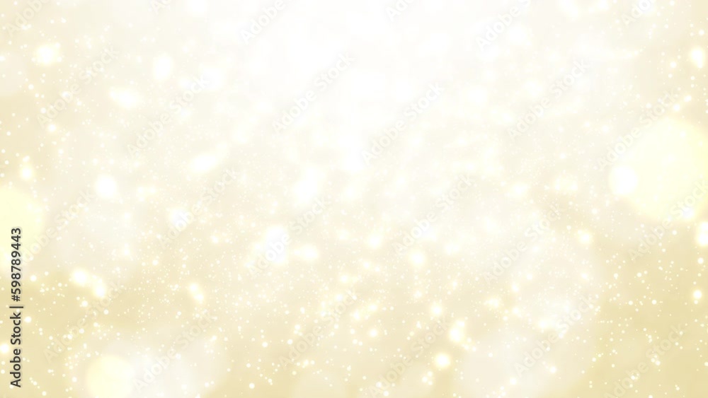 Glow abstract particle magic gold glitter shining motion background moving bokeh blur light flickering animation. Glow abstract particle magic gold glitter shining motion background moving bokeh blur light flickering animation.