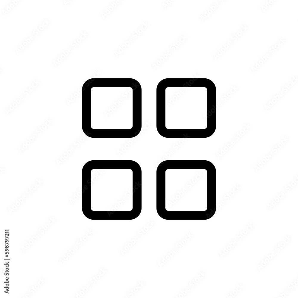 menu button for mobile and web application icon menu button for mobile and web application icon