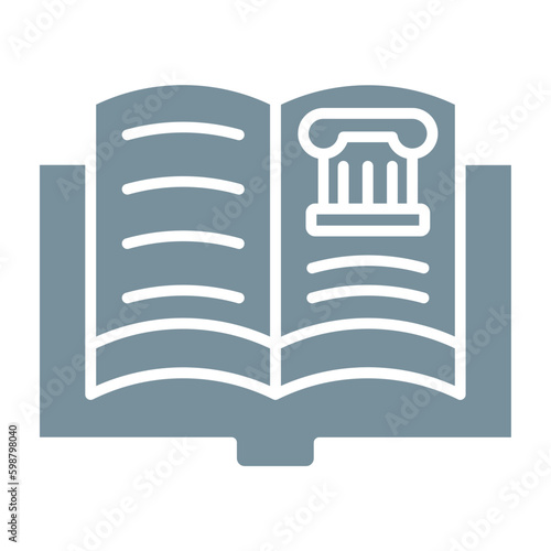 History Multicolor Glyph Icon