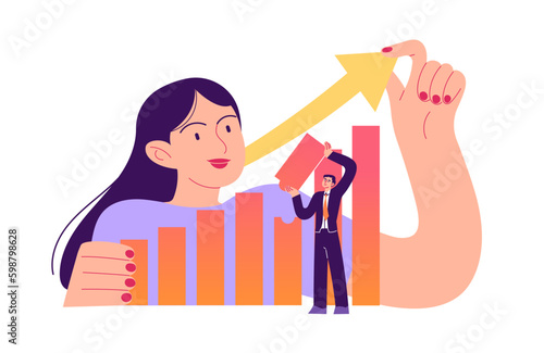 People are working on business development