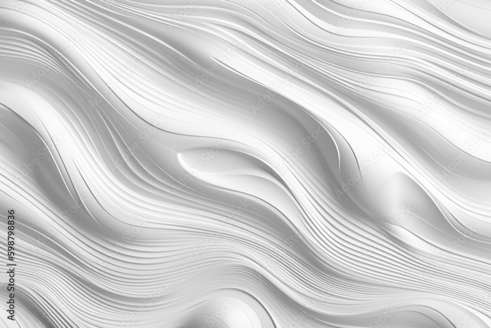 Abstract white and light gray wave modern soft luxury texture with smooth and clean vector subtle background illustration. Abstract white and light gray wave modern soft luxury texture with smooth and clean vector subtle background illustration.