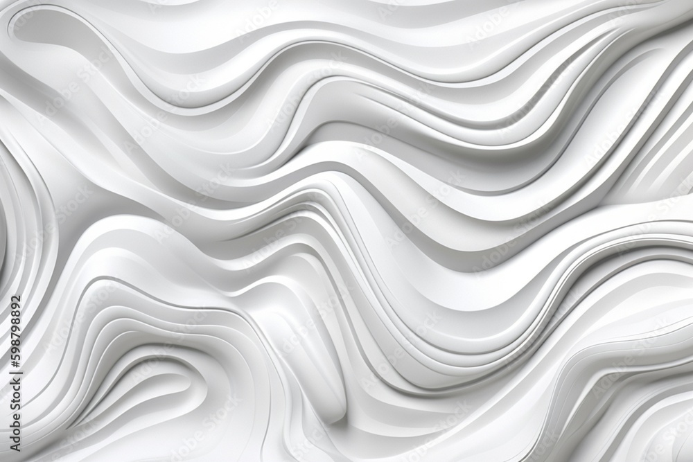 Abstract white and light gray wave modern soft luxury texture with smooth and clean vector subtle background illustration. Abstract white and light gray wave modern soft luxury texture with smooth and clean vector subtle background illustration.