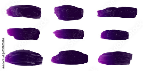 galaxy, universe, space paint brush strokes, swatches on transparent background, extracted, isolated, dreamy, png file
