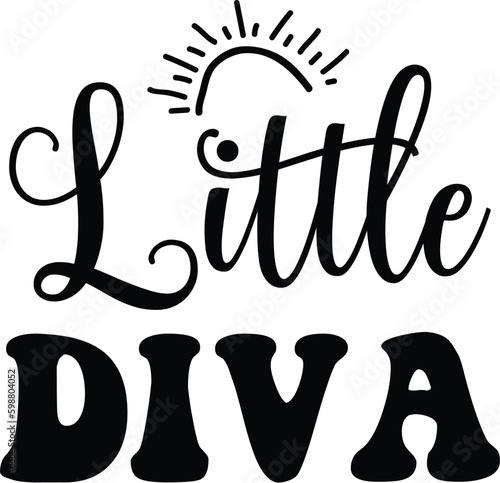 Little diva SVG