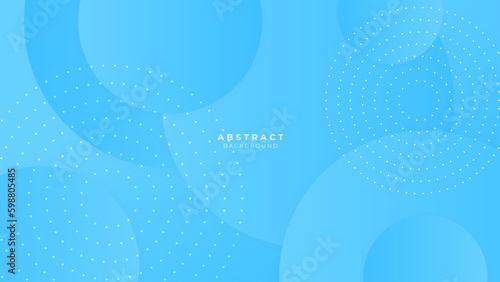 clean Soft blue backgroud curve wavy minimalist pattern design