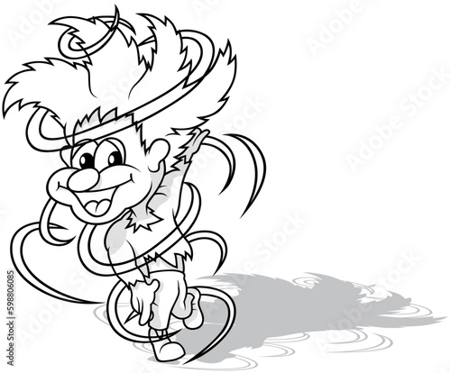 Drawing of a Forest Leprech...