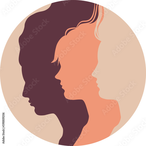 Women multiracial concept