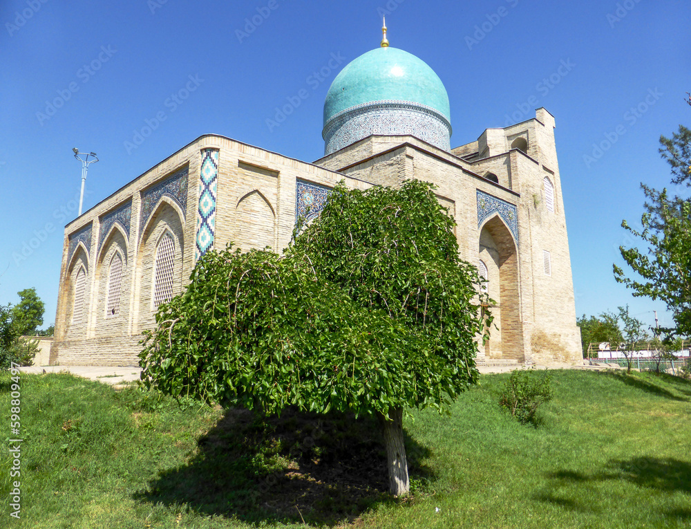 Medieval mausoleum in the city of Tashkent