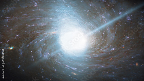 galaxy and cluster of stars