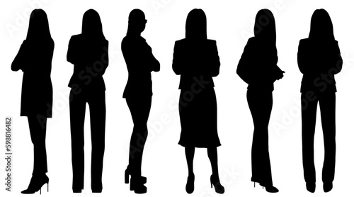 People silhouettes 90