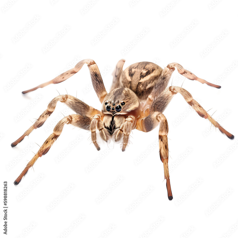 spider isolated on white background spider isolated on white background