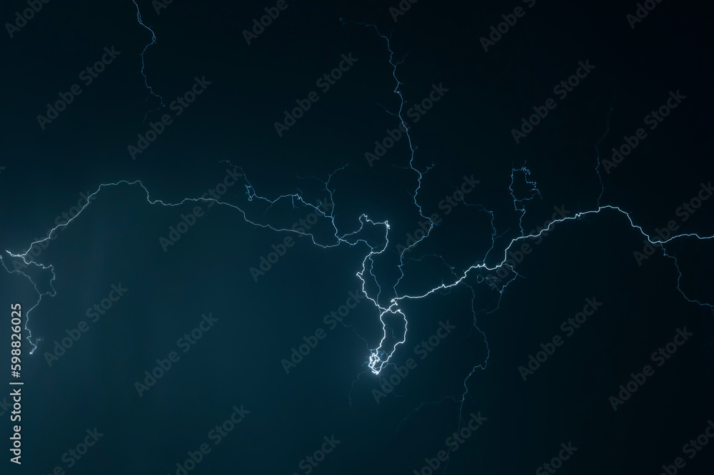 Beautiful Lightning Strikes and Clouds at Night in Lugano, Ticino, Switzerland. Beautiful Lightning Strikes and Clouds at Night in Lugano, Ticino, Switzerland.