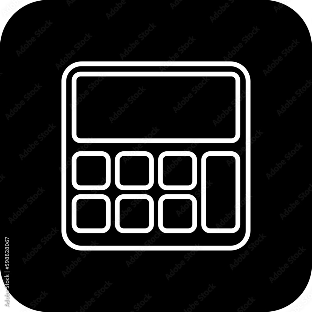 Calculator Business icon with black filled line style. finance, accounting, financial, money, calculation, element, mathematics. Vector illustration Calculator Business icon with black filled line style. finance, accounting, financial, money, calculation, element, mathematics. Vector illustration
